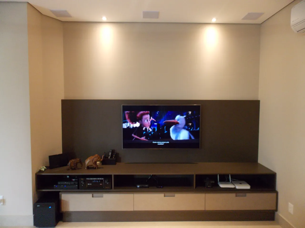 Projeto Residência contemporânea com som em toda a casa, em São José do Rio Preto — SP